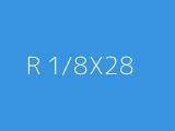 R 1/8X28 